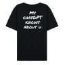 Футболка "MY CHATGPT KNOWS ABOUT U"