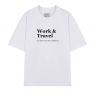ФУТБОЛКА OVERSIZE "WORK & TRAVEL" by @SLOVODNA