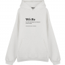 Худи Oversize "WI-FE" by @SLOVODNA