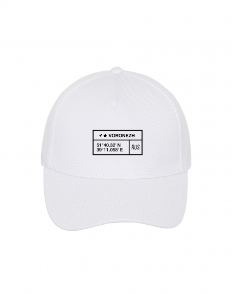КЕПКА "VORONEZH. КООРДИНАТЫ"