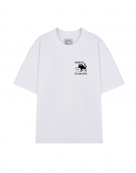 ФУТБОЛКА  OVERSIZE  "POWERED BY" by @SLOVODNA
