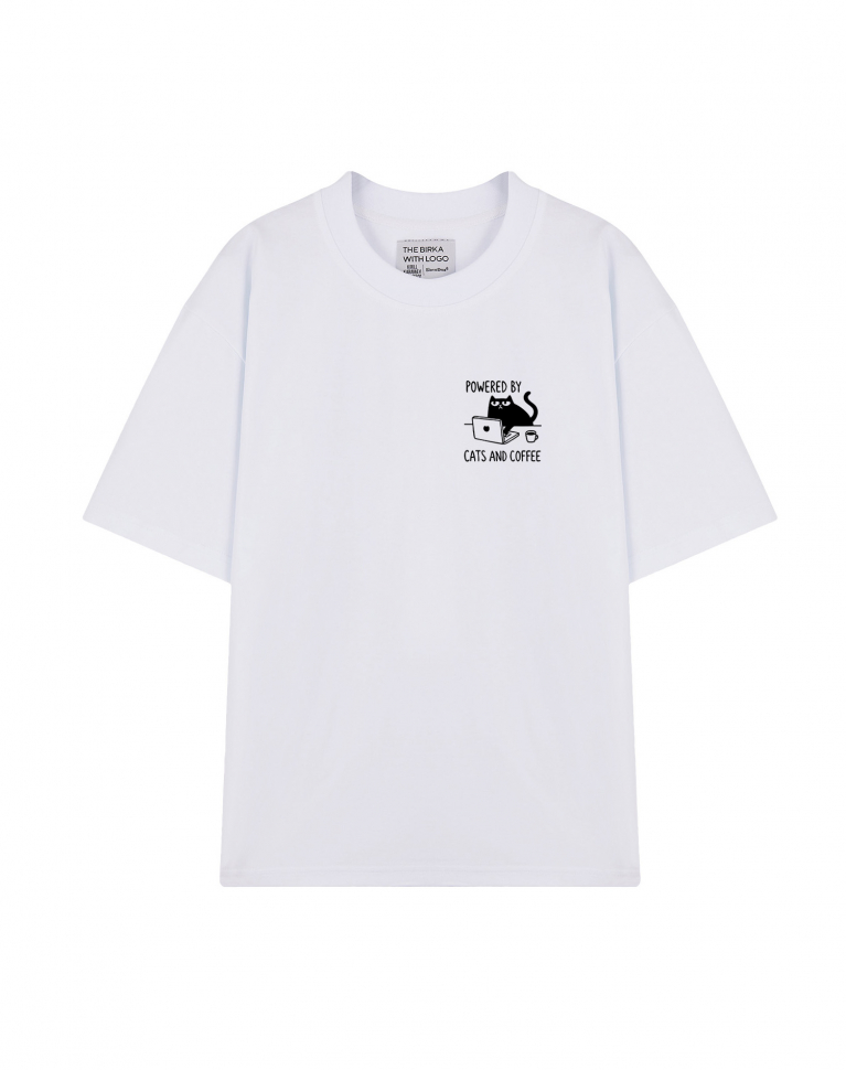 ФУТБОЛКА OVERSIZE "POWERED BY" by @SLOVODNA
