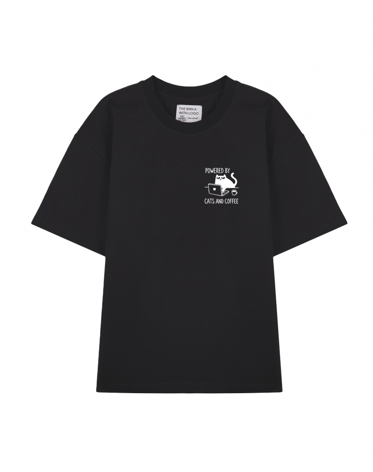 ФУТБОЛКА OVERSIZE "POWERED BY" by @SLOVODNA
