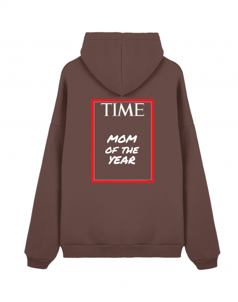 Худи Оверсайз "TIME MOM OF THE YEAR"