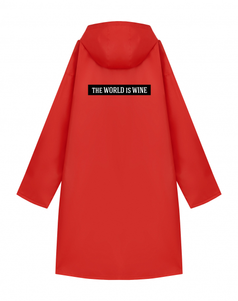 Дождевик "The world is wine"