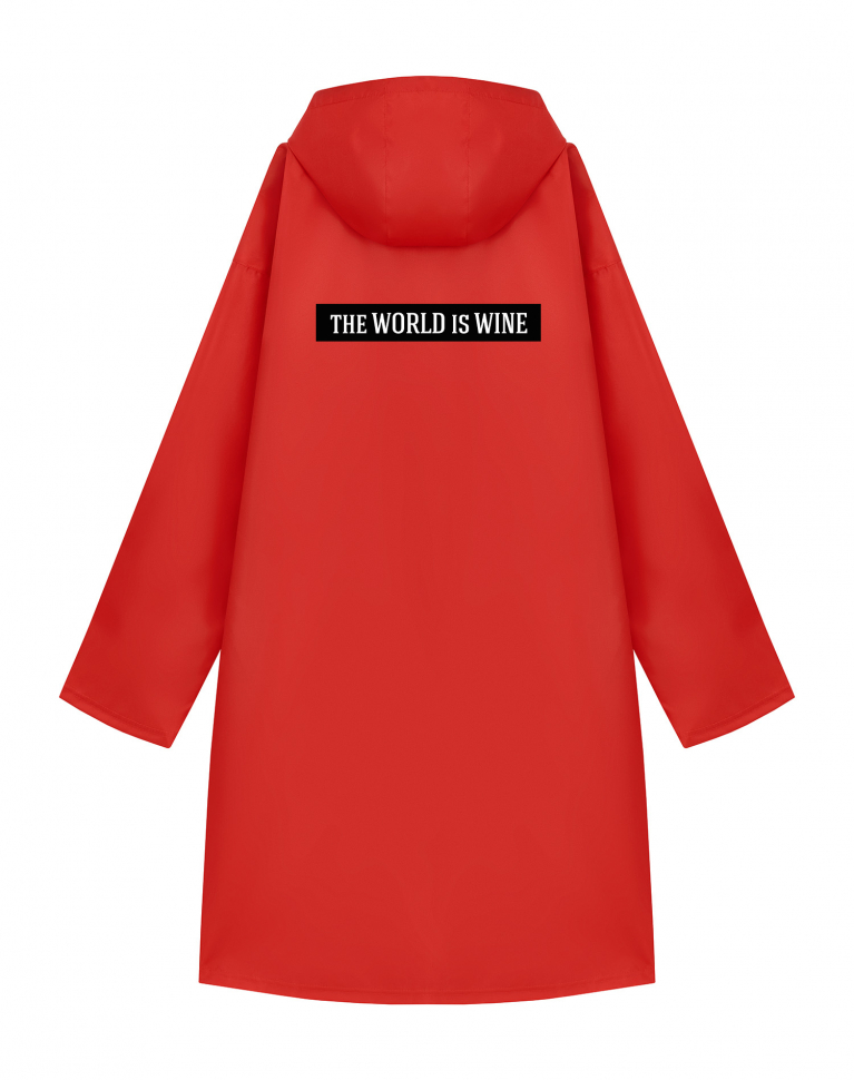 Дождевик "The world is wine"
