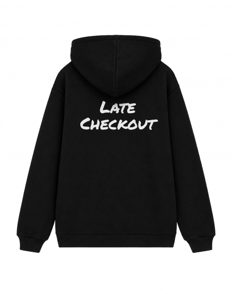 Худи "LATE CHECKOUT"