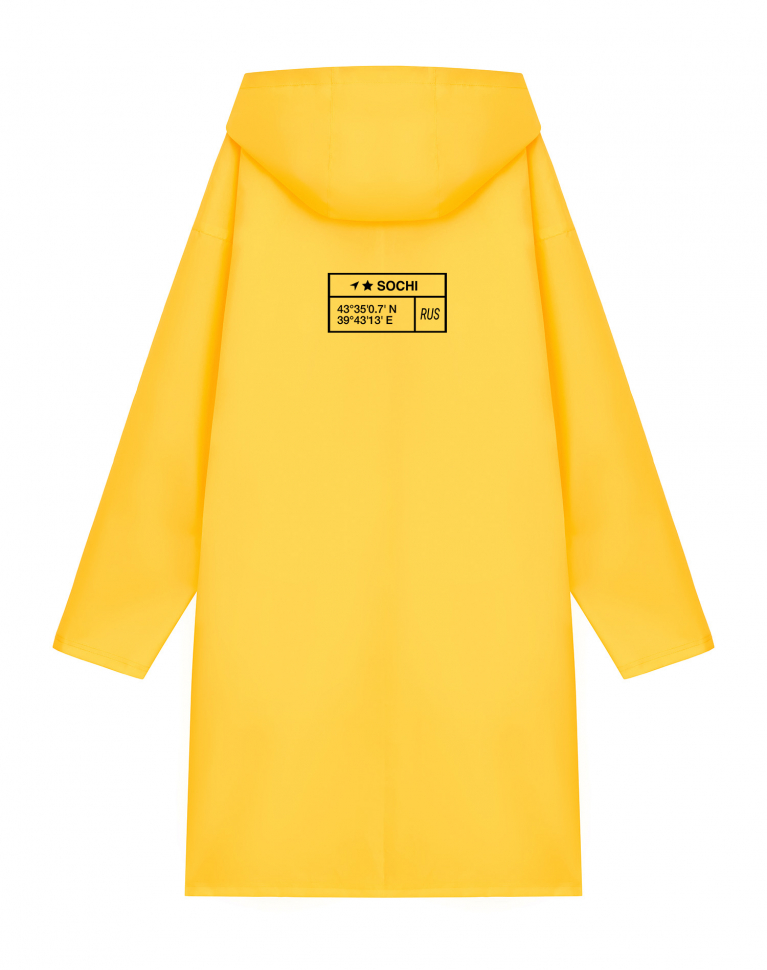 Дождевик "SOCHI. КООРДИНАТЫ"