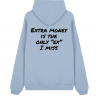 Худи Оверсайз "EXTRA MONEY IS THE ONLY "EX" I MISS" Худи Оверсайз "EXTRA MONEY IS THE ONLY "EX" I MISS"