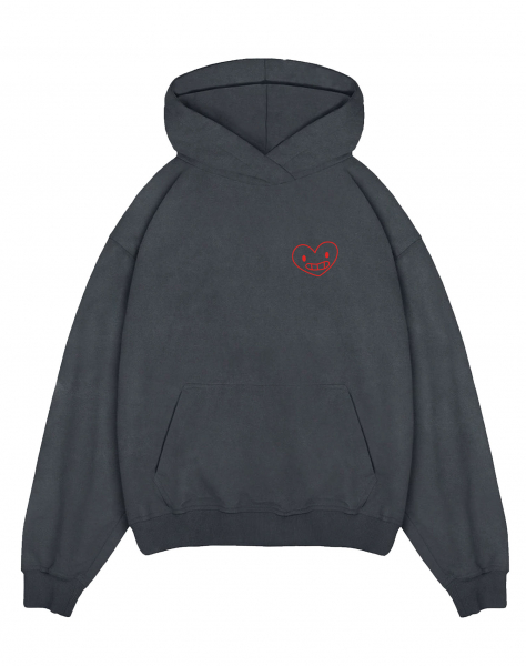 THE BALAHON OVERSIZE PREMIUM "RED SMILE HEART"