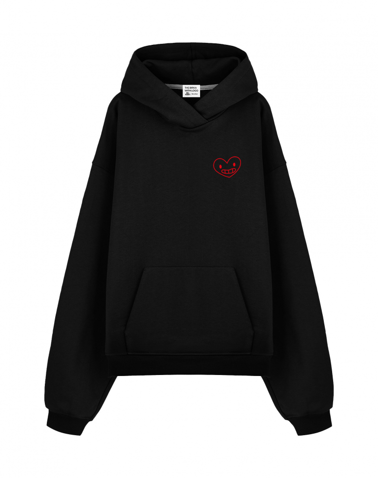THE BALAHON OVERSIZE PREMIUM "RED SMILE HEART"