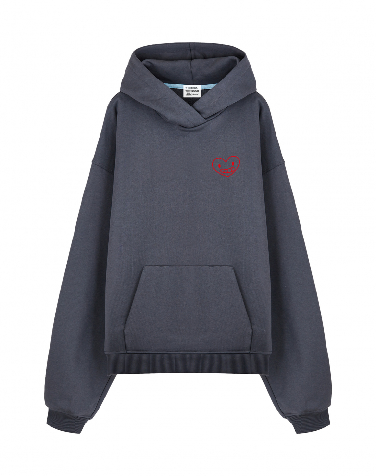 THE BALAHON OVERSIZE PREMIUM "RED SMILE HEART"