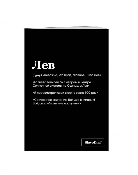 Тетрадь "Лев" SlovoDna® в клетку 48 л.