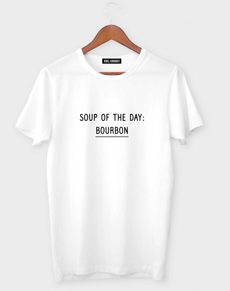 ФУТБОЛКА Soup of the day BOURBON