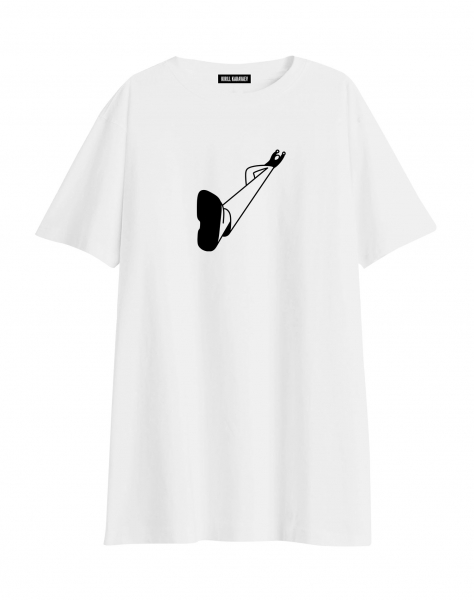 ФУТБОЛКА  OVERSIZE "FOOT"