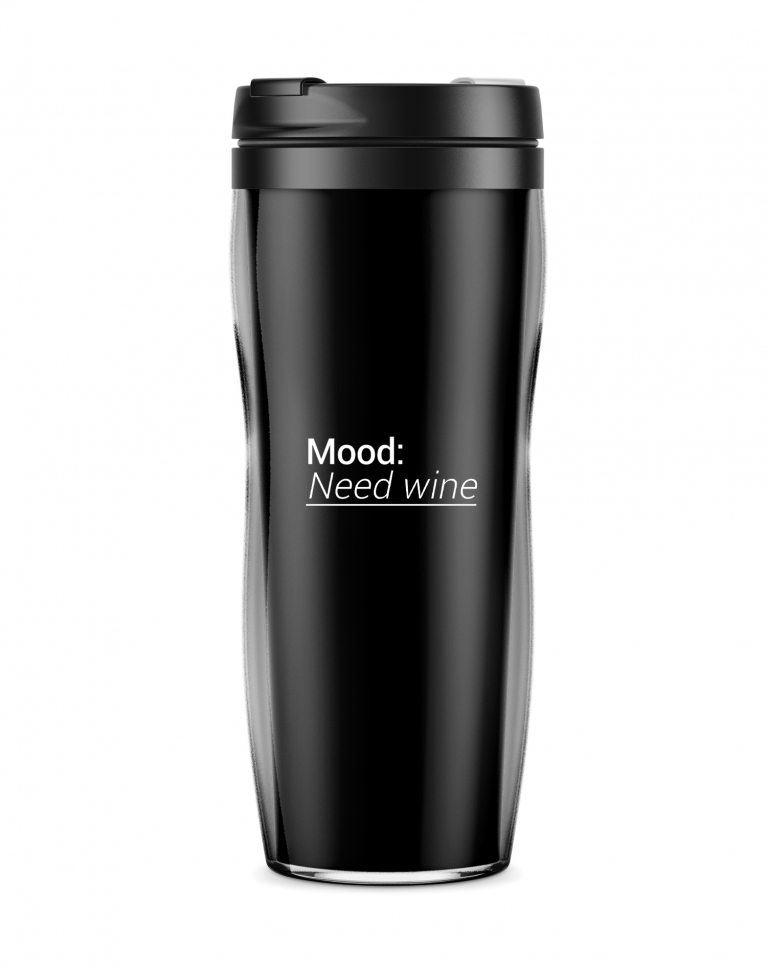 Термостакан Mood:need wine