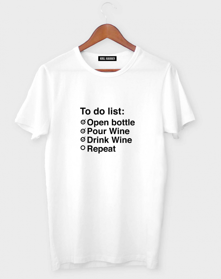 Футболка To do list v.2.0.