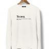 СВИТШОТ "ТЕЛЕЦ" (я не готов) by @SLOVODNA