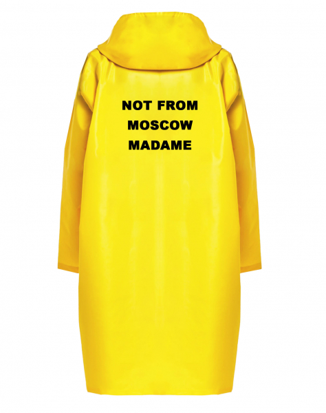 ДОЖДЕВИК "NOT FROM MOSCOW MADAME"