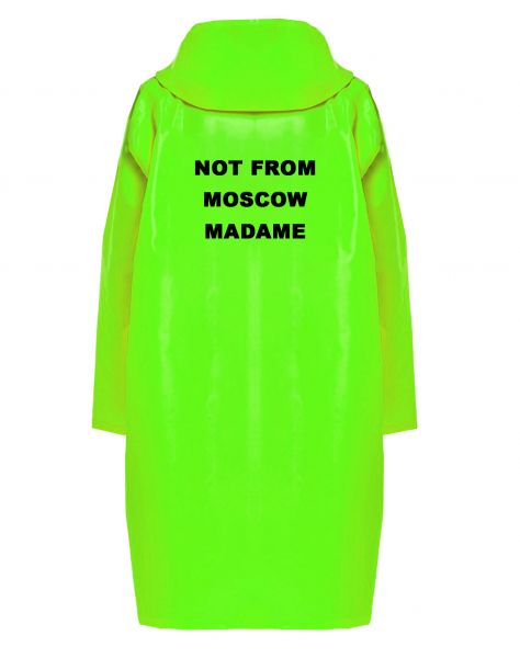 ДОЖДЕВИК "NOT FROM MOSCOW MADAME"