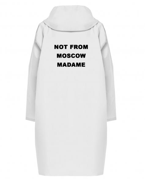 ДОЖДЕВИК "NOT FROM MOSCOW MADAME"