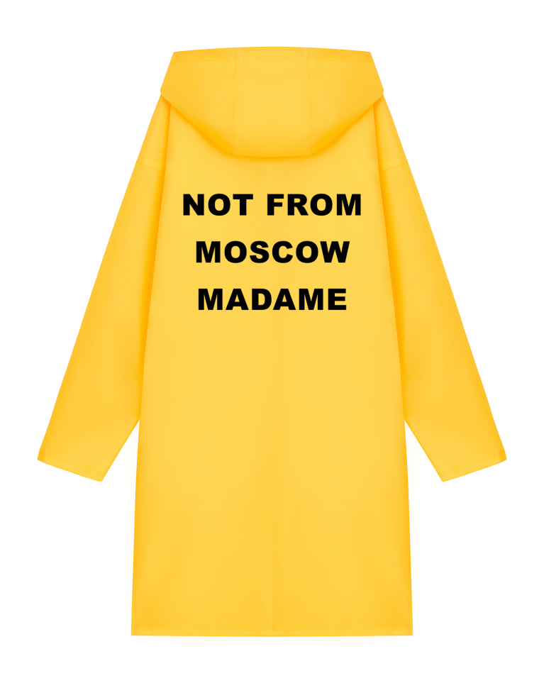 ДОЖДЕВИК "NOT FROM MOSCOW MADAME"