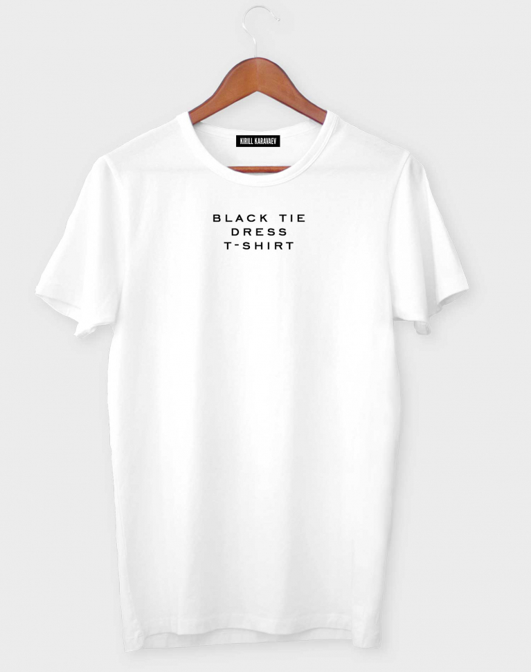 Футболка BLACK TIE DRESS T-SHIRT
