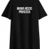 ФУТБОЛКА OVERSIZE "MAMA NEEDS PROSECCO"