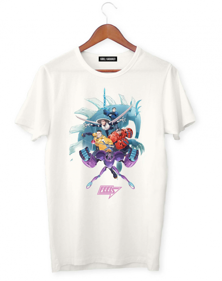 ФУТБОЛКА FEELS x Brainstorm