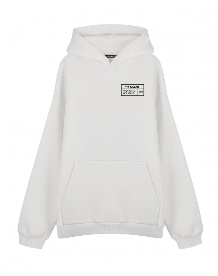 Худи Oversize "KAZAN. КООРДИНАТЫ"