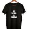 ФУТБОЛКА SEX, DRUGS & VALIDOL