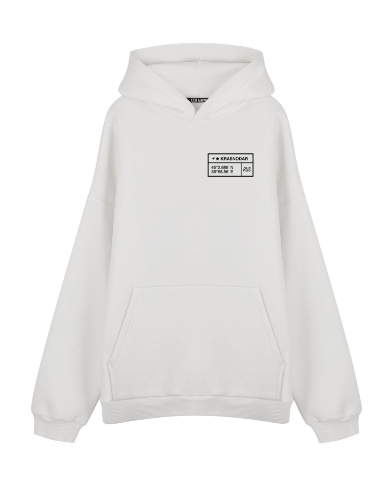 Худи Oversize "KRASNODAR. КООРДИНАТЫ"