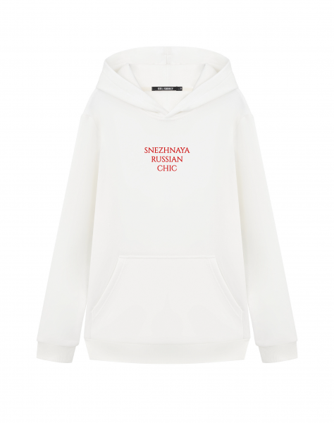 Худи "SNEZHNAYA RUSSIAN CHIC"