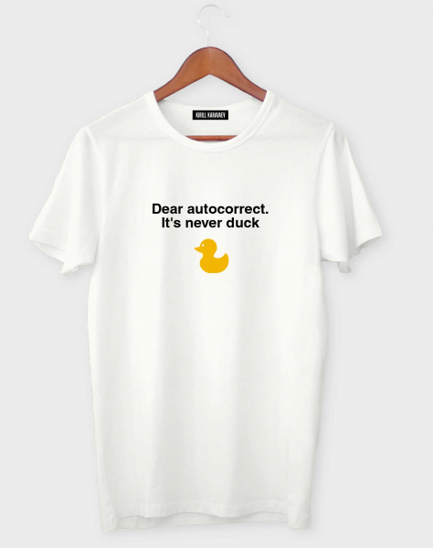 ФУТБОЛКА IT'S NEVER DUCK