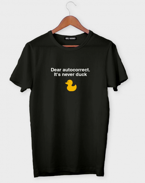 ФУТБОЛКА IT'S NEVER DUCK