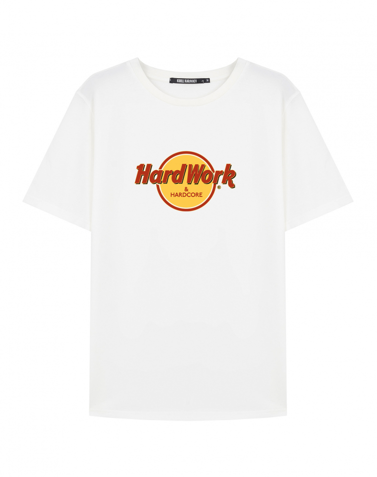 Футболка Hard work