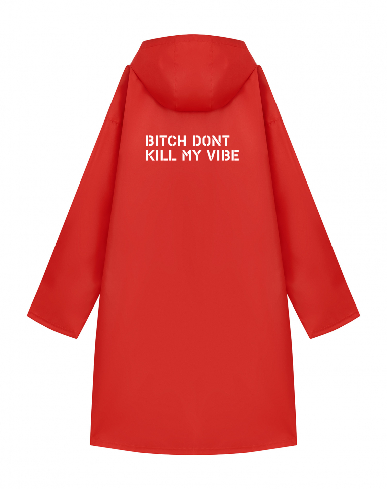 ДОЖДЕВИК "BITCH DONT KILL MY VIBE"