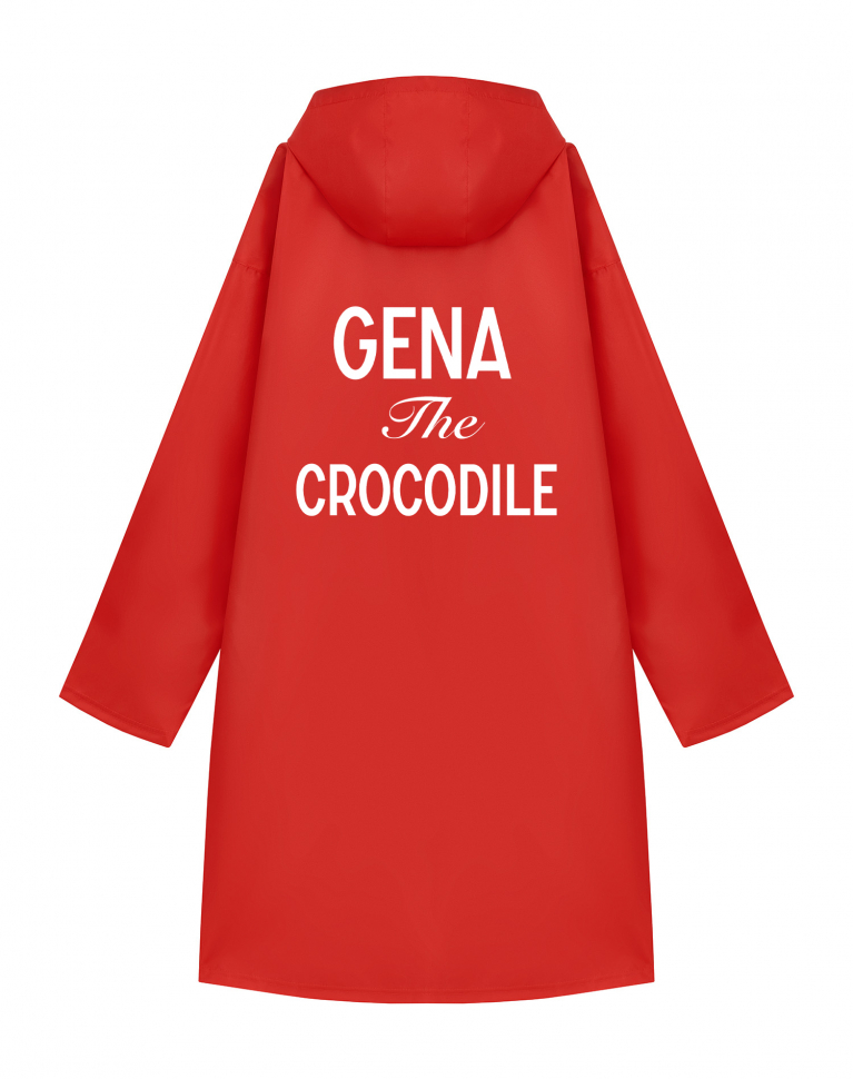 ДОЖДЕВИК "Gena The Crocodile" x ЧЕБУРАШКА