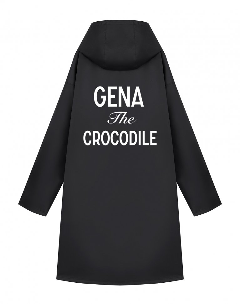 ДОЖДЕВИК "Gena The Crocodile" x ЧЕБУРАШКА