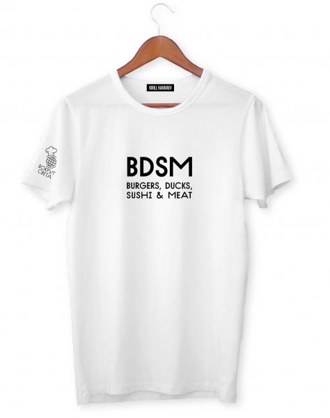 Футболка  BDSM feat ВОКРУГ СВЕТА