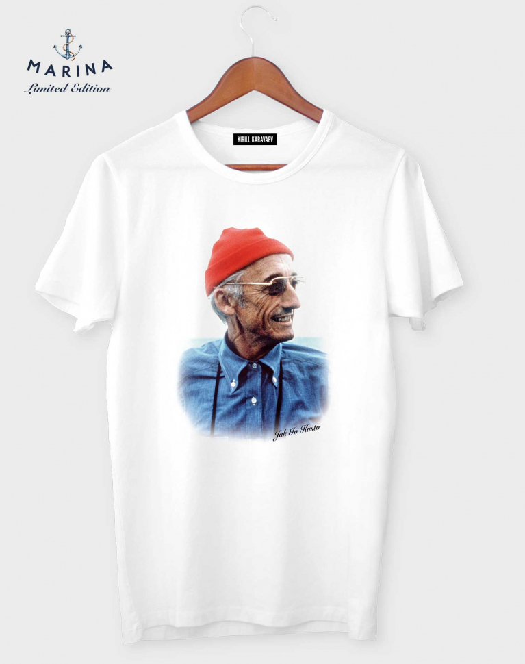 Футболка Jacques-Yves Cousteau