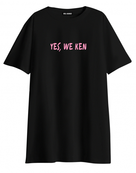 ФУТБОЛКА OVERSIZE "YES, WE KEN"