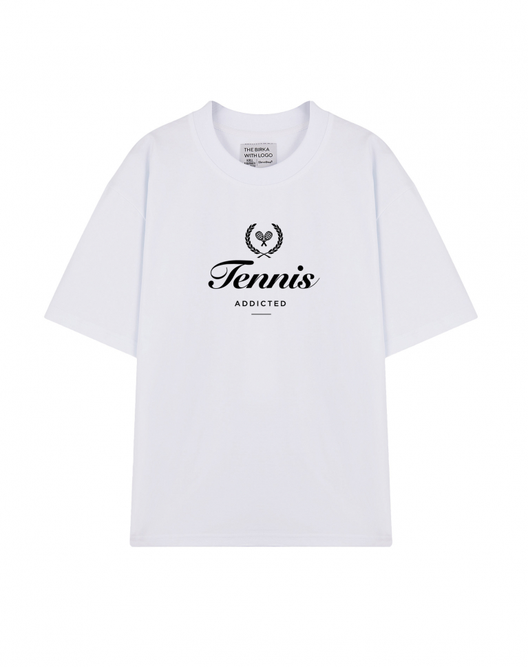 ФУТБОЛКА OVERSIZE "TENNIS ADDICTED"