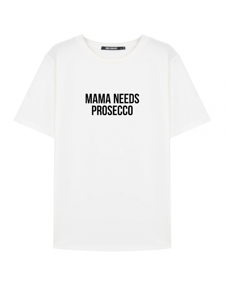 ФУТБОЛКА MAMA NEEDS PROSECCO