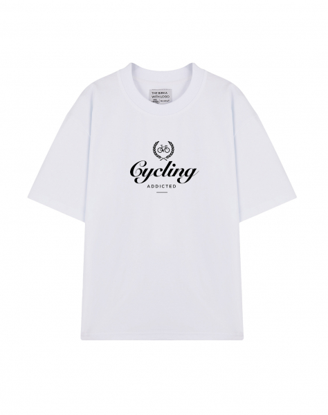 ФУТБОЛКА OVERSIZE "CYCLING ADDICTED"