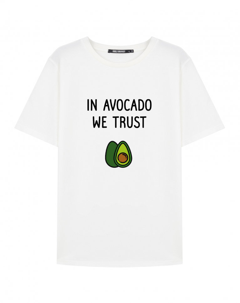 ФУТБОЛКА IN AVOCADO WE TRUST