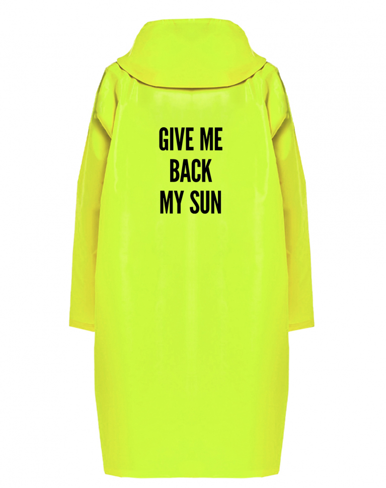 ДОЖДЕВИК "GIVE ME BACK MY SUN"