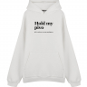 ХУДИ ОВЕРСАЙЗ HOLD MY PIVO by @SLOVODNA