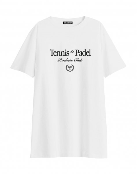 ФУТБОЛКА  OVERSIZE  "TENNIS & PADEL"
