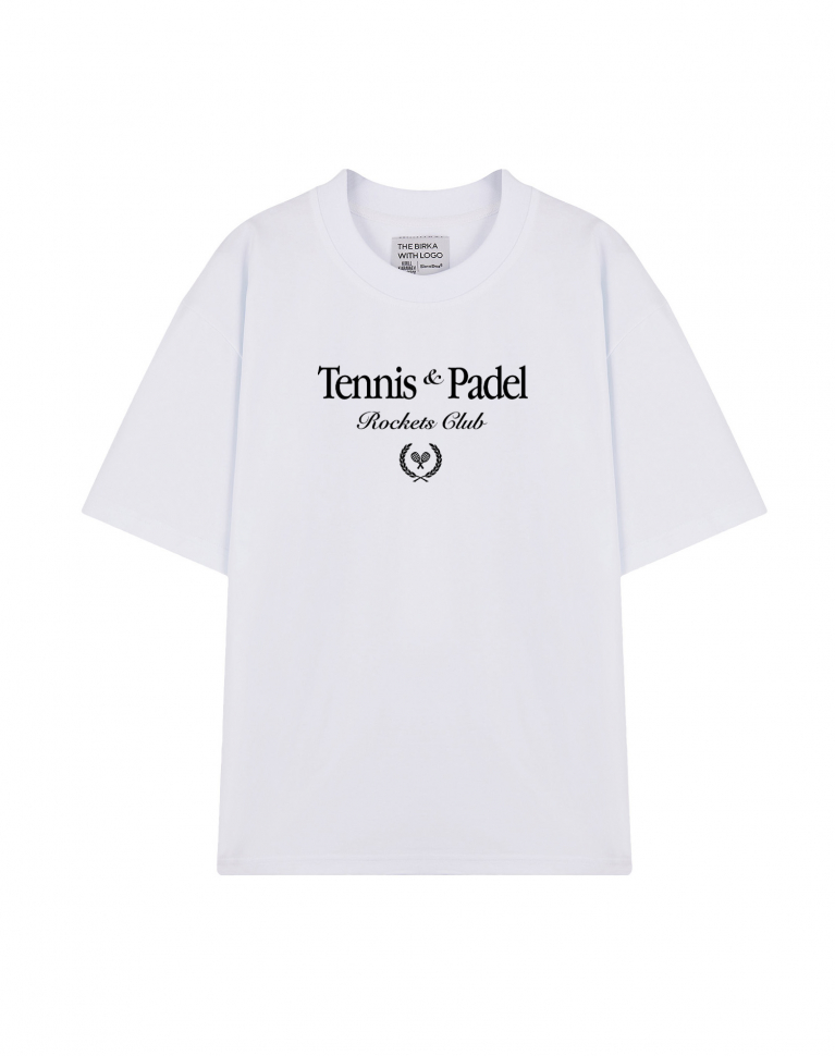 ФУТБОЛКА OVERSIZE "TENNIS & PADEL"